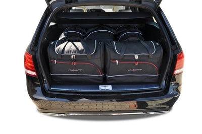 Kjust Reistassenset voor Mercedes Benz E-Klasse coupe 2009-2017 - Set van 5 Tassen met 3 Roltassen en 2 Sporttassen