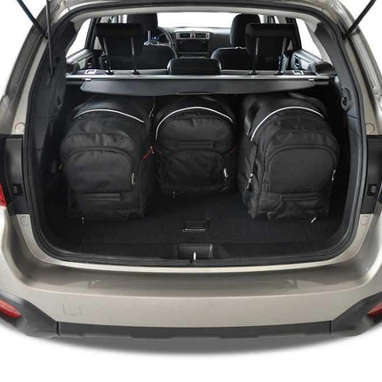 Kjust Reistassenset voor Subaru Legacy Outback 2015-2021 - Set van 4 Tassen met 3 Roltassen en 1 Sporttas