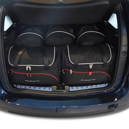 Kjust Reistassenset voor Dacia Duster 2010-2014 - Set van 5 Tassen met 3 Roltassen en 2 Vliegtuigtassen
