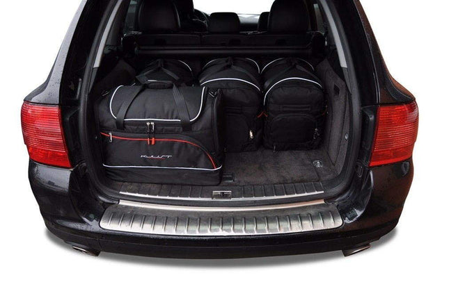 Kjust Reistassenset voor Porsche Cayenne 2002-2010 - Set van 5 Tassen met 3 Roltassen en 2 Sporttassen
