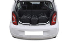 Kjust Reistassenset voor Volkswagen Up! 3-deurs 2011-2020 - Set van 3 Tassen met 2 Sporttassen en 1 Vliegtuigtas