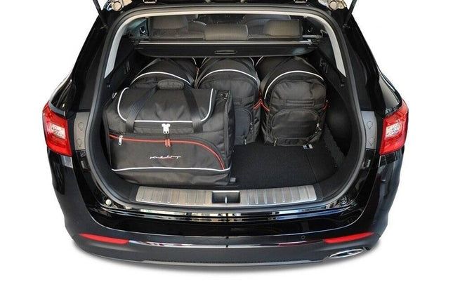 Kjust Reistassenset voor Kia Optima Sport Wagon vanaf 2016 - Set van 5 Tassen met 3 Roltassen en 2 Sporttassen