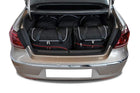 Kjust Reistassenset voor Volkswagen CC 2012-2017 - Set van 5 Tassen met 3 Roltassen en 2 Vliegtuigtassen
