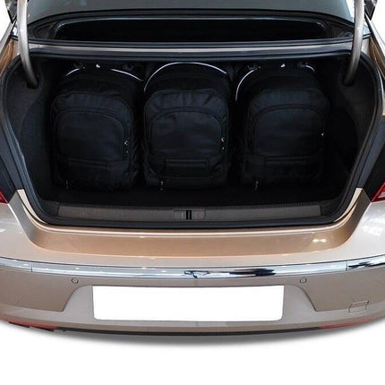 Kjust Reistassenset voor Volkswagen CC 2012-2017 - Set van 5 Tassen met 3 Roltassen en 2 Vliegtuigtassen