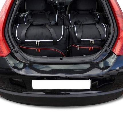 Kjust Reistassenset voor Volvo C30 2007-2013 - Set van 4 Tassen met 2 Sporttassen en 2 Vliegtuigtassen