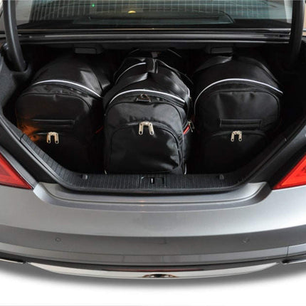 Kjust Reistassenset voor Mercedes Benz CLS 2011-2018 - Set van 4 Tassen met 2 Roltassen en 2 Sporttassen