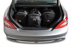 Kjust Reistassenset voor Mercedes Benz CLS 2011-2018 - Set van 4 Tassen met 2 Roltassen en 2 Sporttassen