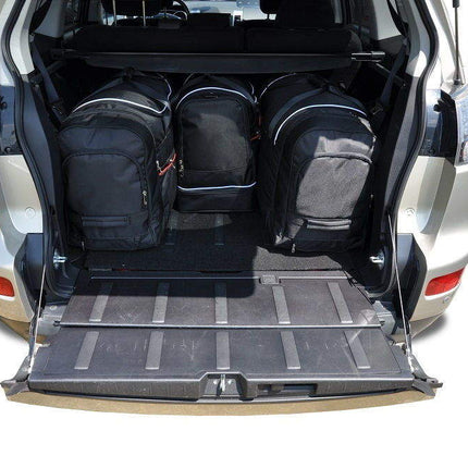 Kjust Reistassenset voor Mitsubishi Outlander 2007-2013 - Set van 4 Tassen met 2 Roltassen en 2 Sporttassen