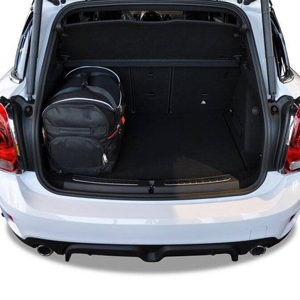 Kjust Reistassenset voor Mini Countryman 2017-2024 - Set van 4 Tassen met 2 Roltassen 1 Sporttas en 1 Vliegtuigtas