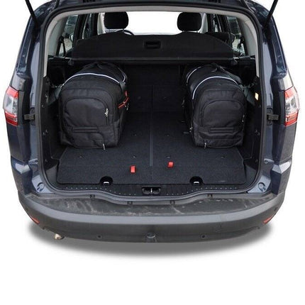 Kjust Reistassenset voor Ford S-Max 2006-2015 - Set van 5 Tassen met 3 Roltassen en 2 Vliegtuigtassen