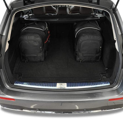Kjust Reistassenset voor Mercedes Benz E-Klasse Estate 2016-2023 - Set van 5 Tassen met 3 Roltassen en 2 Sporttassen
