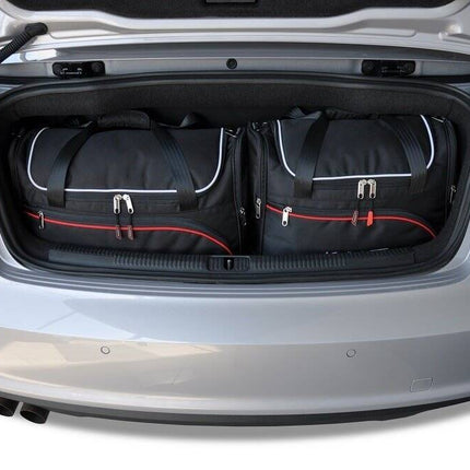 Kjust Reistassenset voor Audi A3 cabrio 2013-2020 - Set van 4 Tassen met 4 Vliegtuigtassen