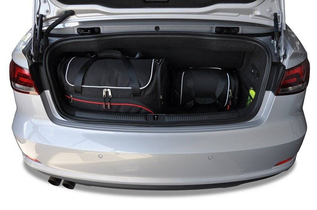 Kjust Reistassenset voor Audi A3 cabrio 2013-2020 - Set van 4 Tassen met 4 Vliegtuigtassen