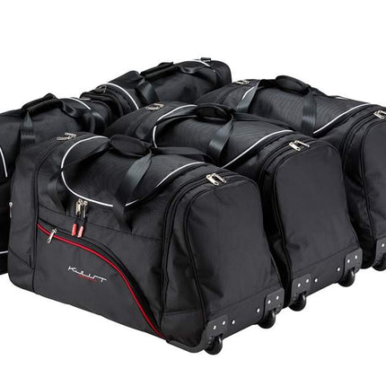 Kjust Reistassenset voor Renault Espace 2003-2015 - Set van 5 Tassen met 3 Roltassen en 2 Vliegtuigtassen