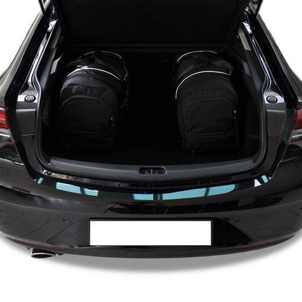 Kjust Reistassenset voor Opel Insignia Grand Sport vanaf 2017 - Set van 5 Tassen met 3 Roltassen en 2 Vliegtuigtassen