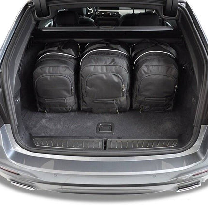 Kjust Reistassenset voor BMW 5 serie Touring 2017-2024 - Set van 5 Tassen met 3 Roltassen en 2 Vliegtuigtassen