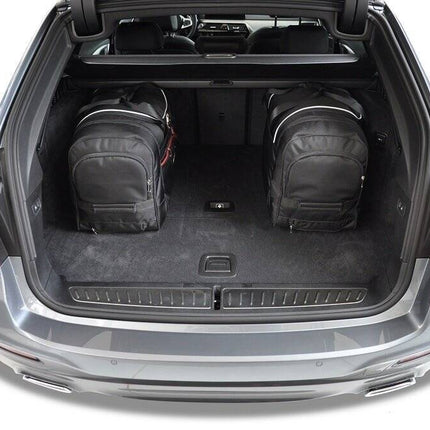 Kjust Reistassenset voor BMW 5 serie Touring 2017-2024 - Set van 5 Tassen met 3 Roltassen en 2 Vliegtuigtassen