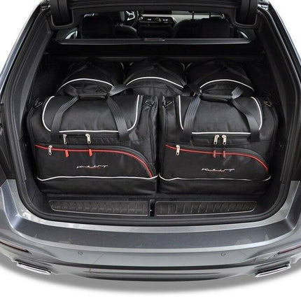 Kjust Reistassenset voor BMW 5 serie Touring 2017-2024 - Set van 5 Tassen met 3 Roltassen en 2 Sporttassen