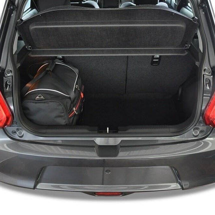 Kjust Reistassenset voor Suzuki Swift Sport 5-deurs vanaf 2017 - Set van 3 Tassen met 3 Sporttassen