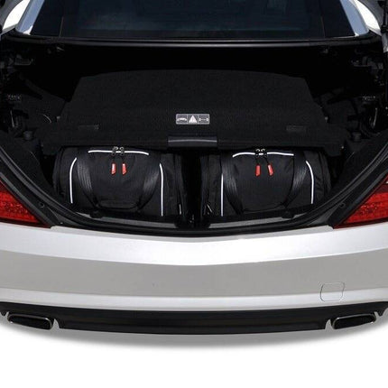 Kjust Reistassenset voor Mercedes Benz SLK 2011-2016 - Set van 2 Tassen met 2 Sporttassen