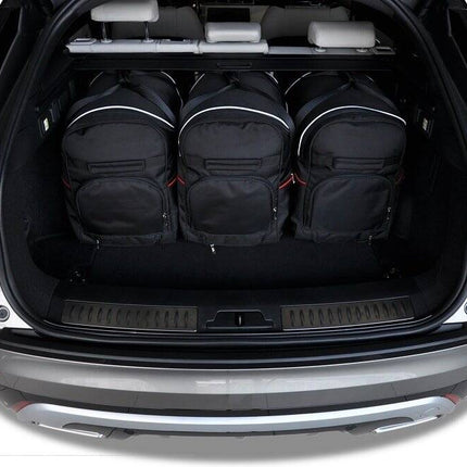 Kjust Reistassenset voor Land Rover Range Rover Velar vanaf 2017 - Set van 5 Tassen met 3 Roltassen en 2 Vliegtuigtassen