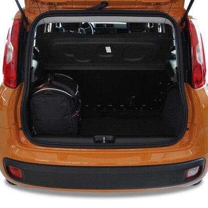 Kjust Reistassenset voor Fiat Panda 2012-2020 - Set van 3 Tassen met 3 Sporttassen