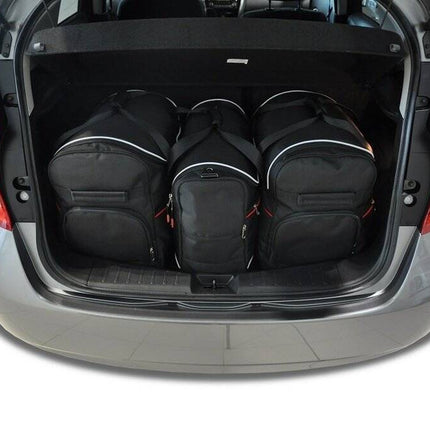 Kjust Reistassenset voor Nissan Note 5-deurs 2013-2020 - Set van 3 Tassen met 2 Roltassen en 1 Sporttas