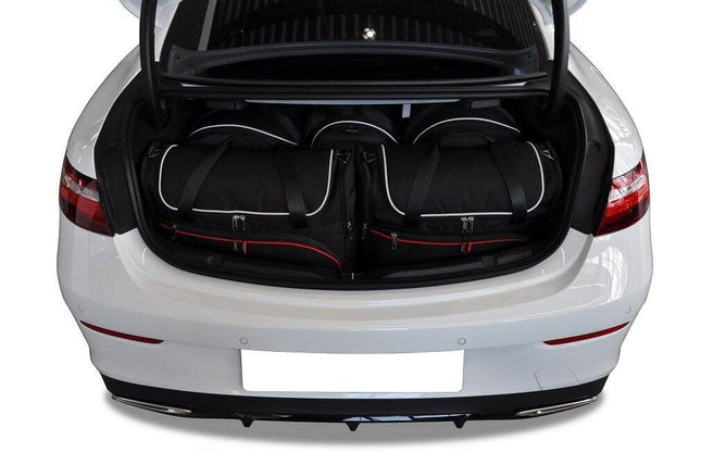 Kjust Reistassenset voor Mercedes Benz E-Klasse coupe 2017-2023 - Set van 5 Tassen met 2 Roltassen en 3 Vliegtuigtassen