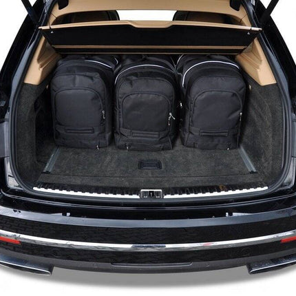 Kjust Reistassenset voor Bentley Bentayga Vanaf 2015 - Set van 5 Tassen met 3 Roltassen en 2 Vliegtuigtassen