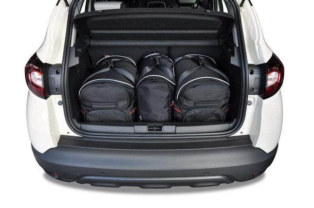Kjust Reistassenset voor Renault Captur 2013-2019 - Set van 3 Tassen met 2 Roltassen en 1 Sporttas