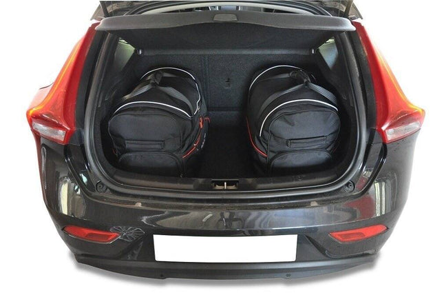 Kjust Reistassenset voor Volvo V40 5-deurs 2012-2020 - Set van 3 Tassen met 2 Roltassen en 1 Sporttas