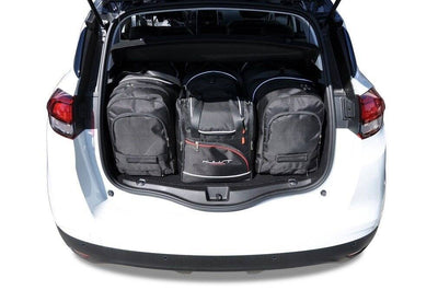 Kjust Reistassenset voor Renault Scenic 2017-2021 - Set van 4 Tassen met 2 Roltassen en 2 Sporttassen