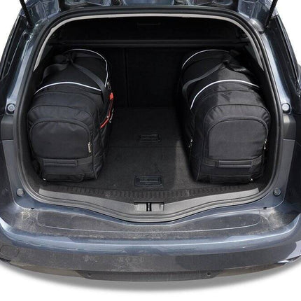Kjust Reistassenset voor Renault Megane Sport Tourer 2016-2022 - Set van 4 Tassen met 3 Roltassen en 1 Sporttas