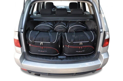 Kjust Reistassenset voor BMW X3 2003-2011 - Set van 5 Tassen met 2 Roltassen 1 Sporttas en 2 Vliegtuigtassen