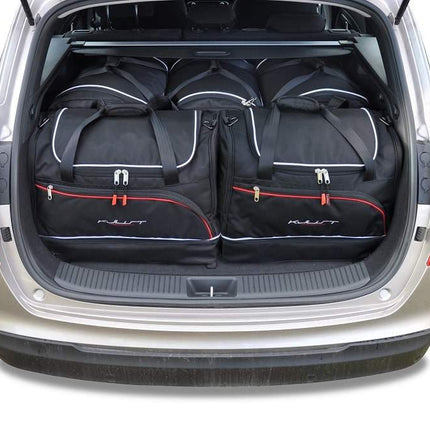 Kjust Reistassenset voor Hyundai i30 Tourer vanaf 2017 - Set van 5 Tassen met 3 Roltassen en 2 Sporttassen