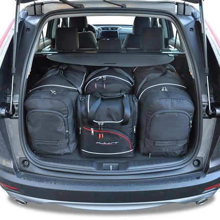 Kjust Reistassenset voor Honda CRV vanaf 2018 - Set van 4 Tassen met 3 Roltassen en 1 Vliegtuigtas