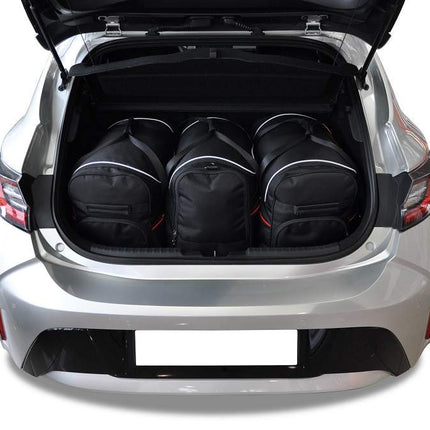 Kjust Reistassenset voor Toyota Corolla 5-deurs vanaf 2019 - Set van 3 Tassen met 2 Roltassen en 1 Sporttas