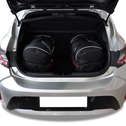 Kjust Reistassenset voor Toyota Corolla 5-deurs vanaf 2019 - Set van 3 Tassen met 3 Roltassen