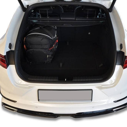 Kjust Reistassenset voor Kia ProCeed stationwagen vanaf 2019 - Set van 5 Tassen met 3 Roltassen en 2 Vliegtuigtassen