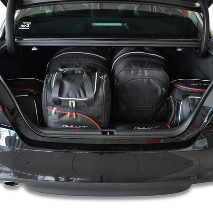 Kjust Reistassenset voor Toyota Camry Sedan vanaf 2019 - Set van 6 Tassen met 2 Roltassen 2 Sporttassen en 2 Vliegtuigtassen