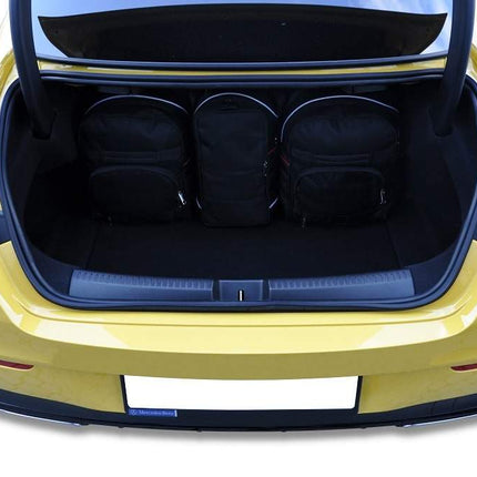 Kjust Reistassenset voor Mercedes Benz CLA coupe 2019-2025 - Set van 5 Tassen met 2 Roltassen 2 Sporttassen en 1 Vliegtuigtas