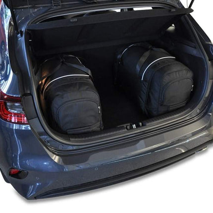 Kjust Reistassenset voor Kia Ceed 5-deurs vanaf 2018 - Set van 4 Tassen met 2 Roltassen en 2 Sporttassen