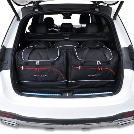 Kjust Reistassenset voor Mercedes Benz GLE vanaf 2019 - Set van 5 Tassen met 3 Roltassen en 2 Sporttassen