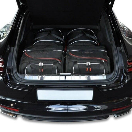 Kjust Reistassenset voor Porsche Panamera 2017-2023 - Set van 4 Tassen met 2 Roltassen en 2 Sporttassen