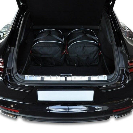 Kjust Reistassenset voor Porsche Panamera 2017-2023 - Set van 4 Tassen met 2 Roltassen en 2 Sporttassen