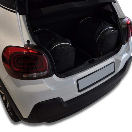 Kjust Reistassenset voor Citroen C3 5-deurs 2016-2024 - Set van 3 Tassen met 3 Sporttassen