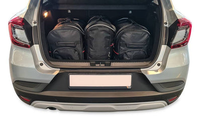 Kjust Reistassenset voor Renault Captur vanaf 2019 - Set van 3 Tassen met 2 Roltassen en 1 Sporttas