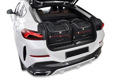 Kjust Reistassenset voor BMW X6 vanaf 2019 - Set van 5 Tassen met 3 Roltassen en 2 Sporttassen