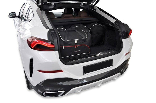 Kjust Reistassenset voor BMW X6 vanaf 2019 - Set van 5 Tassen met 3 Roltassen en 2 Sporttassen