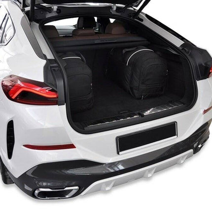 Kjust Reistassenset voor BMW X6 vanaf 2019 - Set van 5 Tassen met 3 Roltassen en 2 Vliegtuigtassen